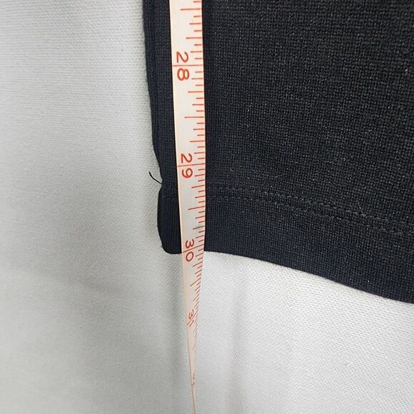 Eileen Fisher Black Pull On Wideleg Pants Size Medium Minimalist Neutral Classic - Picture 4 of 6